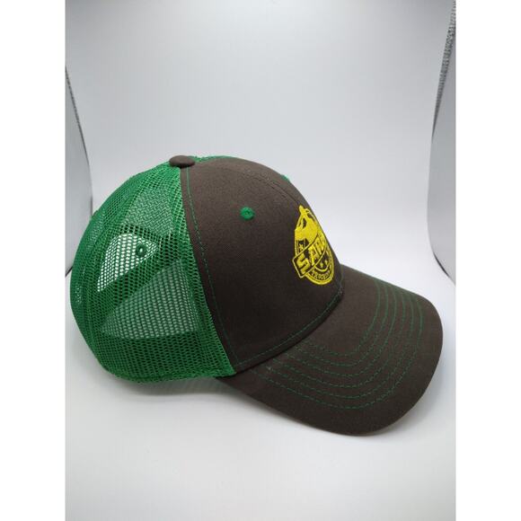 Vintage Sarge Trucking Snapback Hat Green Olive Mesh Trucker Cap Explosion Caps - Picture 5 of 10